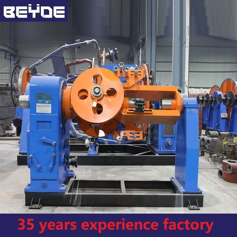 Automatic Cable Stranding Machine Fork Type 40 M / Min Linear Speed