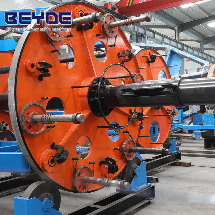 Drum Type Cable Laying Machine Assembling Plate With Transmission System