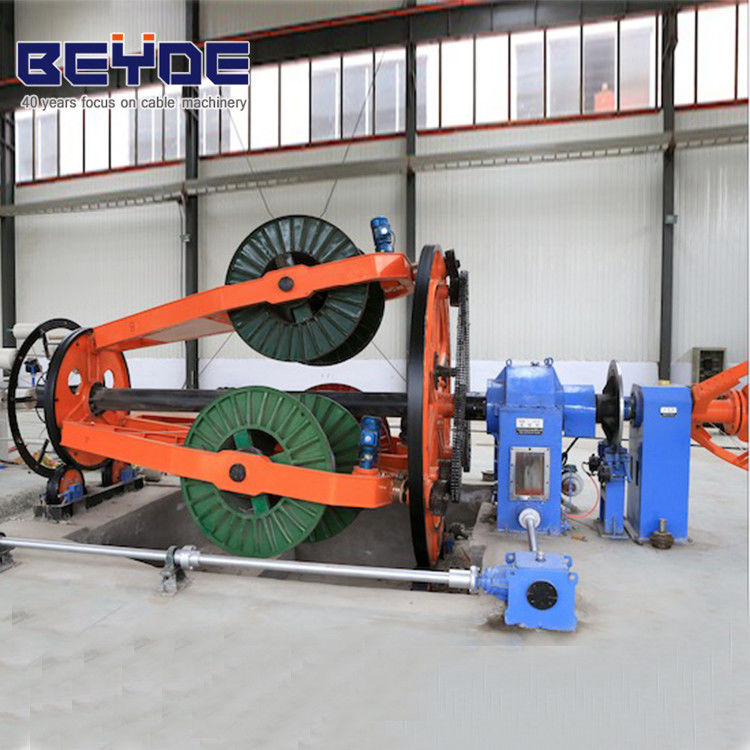 Energy Saving Cable Manufacturing Machine Customized Color Easy Operation