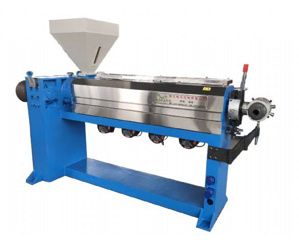 Cable Coating Extruding Electric Wire Making Machine / Production Line