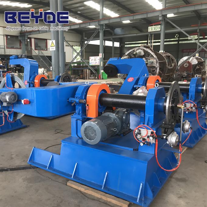 JPD-2500 Drum Twister Machine Pedrail Driven 30 R / Min Strander Speed