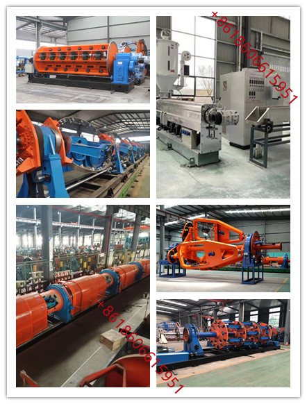 Mainliner Cable Machine Individual Motor Driving Armoured Cable Machine Type 500/30 Spool With ...