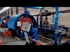 TV Data Show Type Rigid Wire Stranding Machine JLK-630/1+6+12 Drum Electric Motor Driven