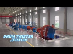 High-Standard Drum Twister Machine for Stranding and Wrapping of Large Cross-Section Power Cables