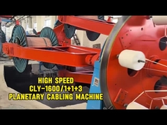 45 KW Planetary Stranding Machine , Wire Cable Making Machine Low Noise