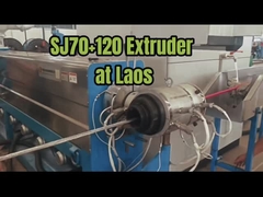 Low Investment Xlpe Cable Extruder Sj-150 For Final Jacketing Line