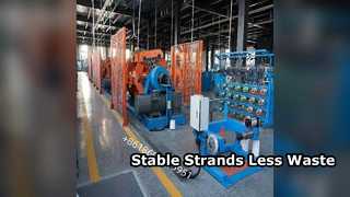 Planetary Strander Stable Strand Cable Production