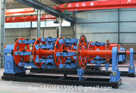 PLC Screening Cable Armouring Machine Cradle Type Easy Operating