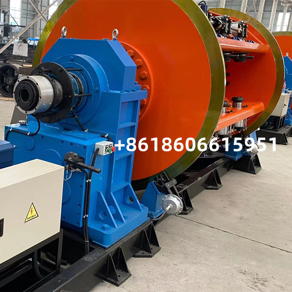 91b 1+24+30+36 Frame Rigid Wire Stranding Machine With Armoring Function
