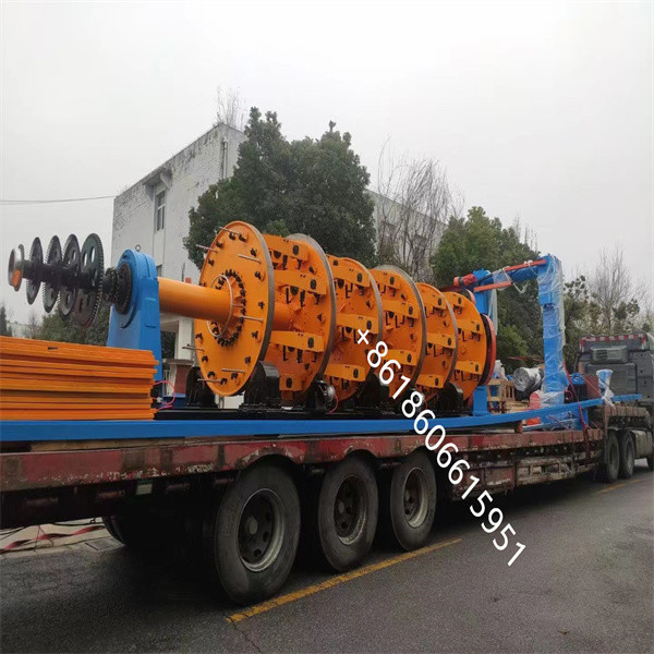Sun Type Steel Cable 400mm Armoring Machine For Cable Making