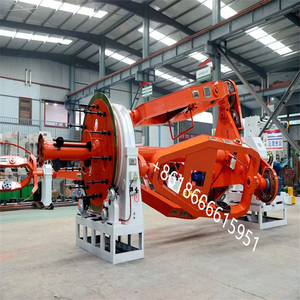 Electric Wire ISO Cable Laying Up Machine Cradle Type