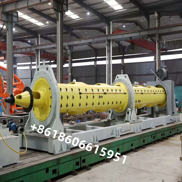 Copper Wire Tubular Stranding Machine Magnetic Powder Tension Automatic Control