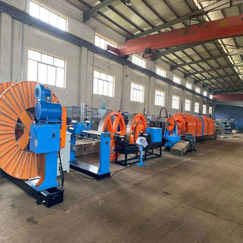 JC-630/1+8 Safety Tubular Strander Machine In Wire Rope Industry