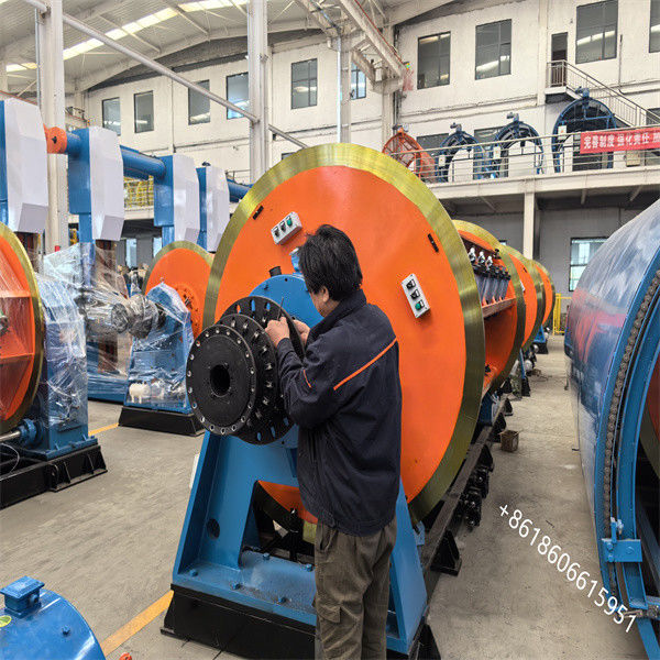 JLK630/6+12+18+24 Rigid Frame Strander For The Stranding Of Aluminum ...