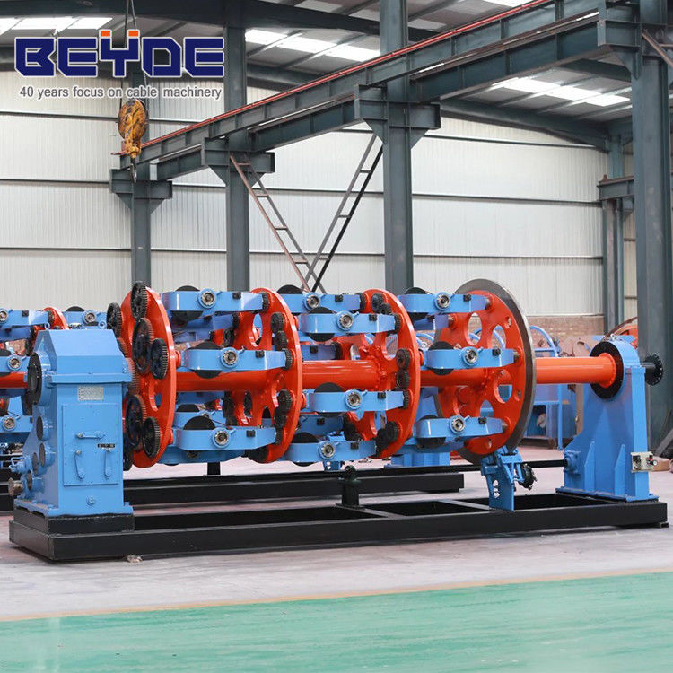 45 KW Planetary Stranding Machine , Wire Cable Making Machine Low Noise