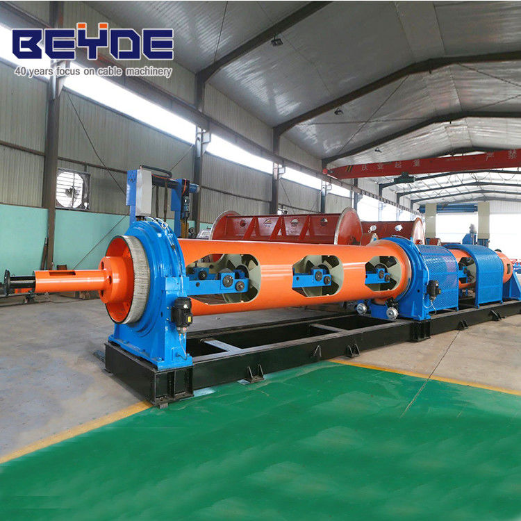 Stable Tubular Stranding Machine DUNST 1+7+15 Apply To Steel Wires
