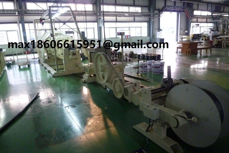 Core Laying Planetary Stranding Machine For Plastic Power Cables Produce