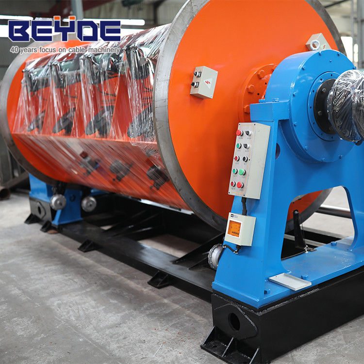 Steel Metal Cable Extruder Twisting Machine With Emergency Stop Device