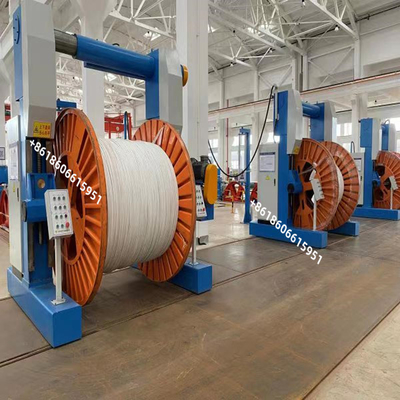 Gantry Type 3 Phase Cable Making Machine Stranding Drawing Take Up And Pay Off