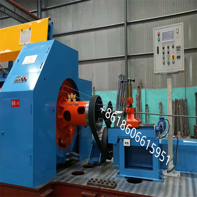 800/3 Galvanized Steel Rope Tubular Stranding Machine Welded Mesh Fence Making