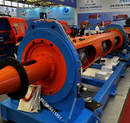 1+6x400 Tubular Stranding Machine Of Compacted And Non Compacted Strands