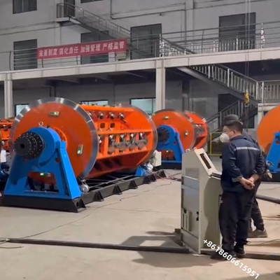 Low Investment JLK-630/500 Rigid Stranding Machine 54 Bobbin Row Loading Wire