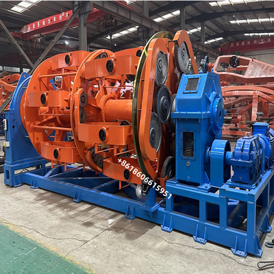 CLY-630/8 Closer Machine With 100% Backtwist For Professional Steel Wire Rope