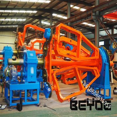Latest High Efficiency Drum Twister Type Cable Wire Laying up Machine Wire Armoring Cable Laying up Machine