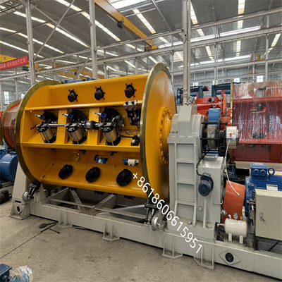 Mechanic And Electric Meter Counter Rigid Stranding Machine For Easy Wire Length Control