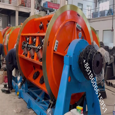 Rigid Stranding Machine 630/6+12+24 For Wire Production With Manual Loading Bobbin System