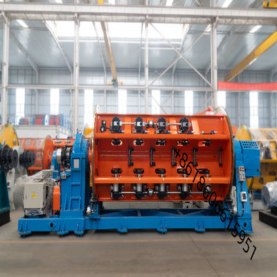 High Speed Type JLK/630 6+12+24 Rigid Frame Strander Line For Flat Cable