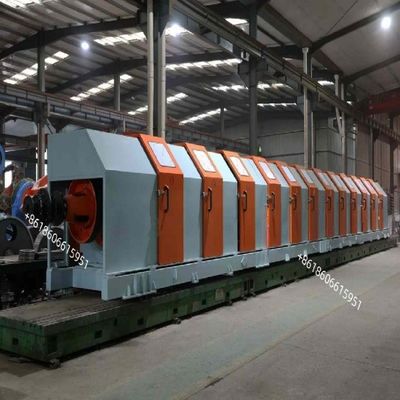 Tubular Stranding Machine For 7-Core Wires With Linear Speed Of Hauling-Off 20-120m/min And Central Pay - Off Bobbin PND630