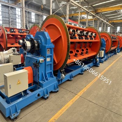 Pre-shaped Wire (TW) Overhead Conductor Rigid Stranding Machine JLK-710/12+18