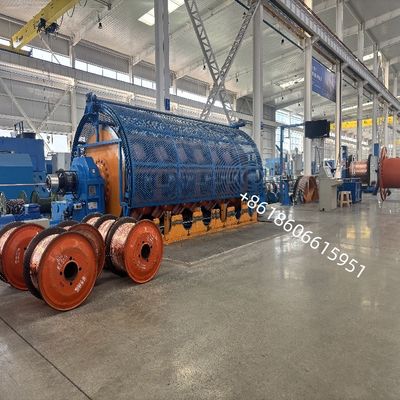 Self Supporting Rigid Rotor Design For 1+6+12+18+24+30+36 Bobbins Rigid Frame Strander