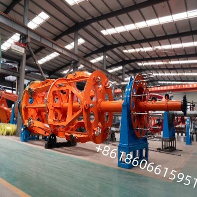 Professional Planetary Strander CLY-1250/1+3+3 High Stranding Speed Lay Up Machine