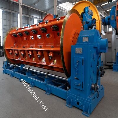 Rigid Strander For Provided With Automatic Batch Loading System With Auto Pintle Locking And Auto Tension Control