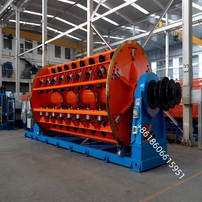 Siemens PLC/HMI Controls For Stepless Pitch Wire Shielding/Screening Machine 500/42+42