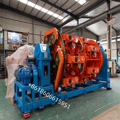 Planetary Stranding Machine for Uniform Strand Lay and Improved Cable Mechanical Properties with All-Gear Back Twisting