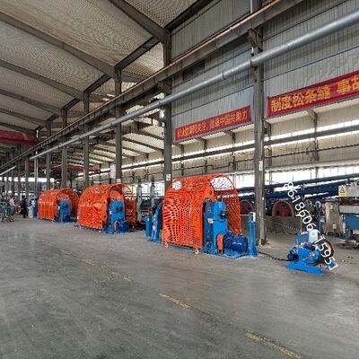 500/1+6+12+18 Planetary Stranding Machine with Siemens PLC Control and 45mm Max Stranding Diameter