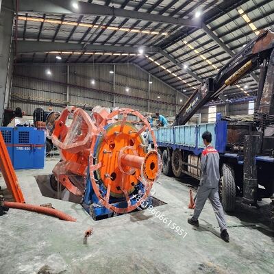 Laying Up Machine Equipped with PLC and Inverter Driven Motors for Precise Control of Cable Lay Up Process