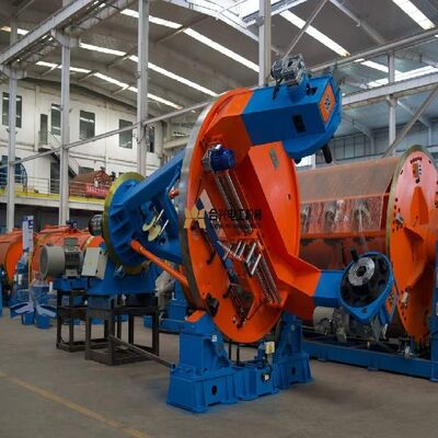 Compact Design Drum Twister: Ideal for Large Section Building Wires & Power Cables