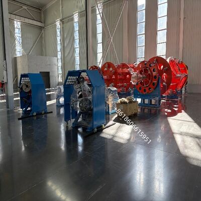 Build Rounder, Tighter LV Power Cables at 180 m/min — 1250/1+6 Laying-up Machine