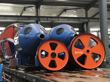 Barrel Type Cable Wrapping Machine For Paper And Metal Tape On Laying - Up Machine