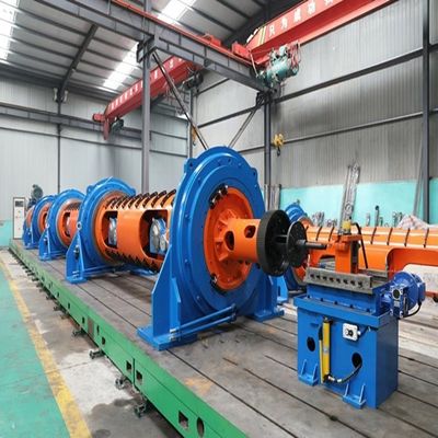 JGG-1+9/400+9/630 Tubular Stranding Machine For Twisting