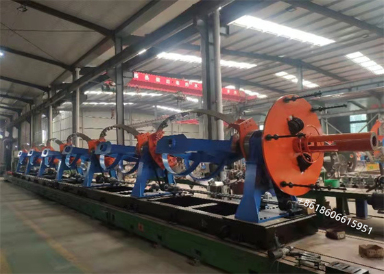 High Safety 1+4/1250 Mm Din Bow Type Laying Up Machine Of Round Insulated Conductors