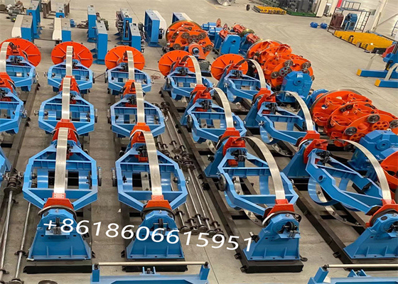 Abc Cable Stranding Bow Twister Machine 800/1+3 Time Belt Driving